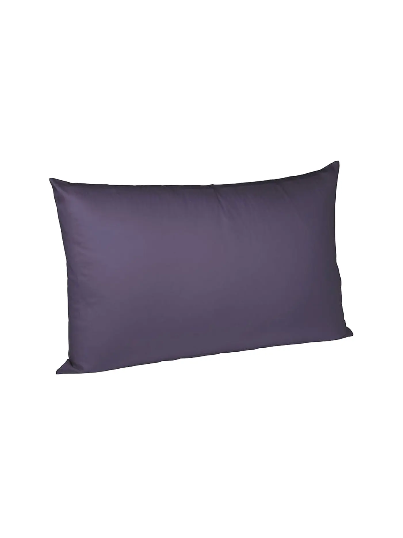 FLEURESSE | Satin Kissenbezug Royal Uni 2er 70x90cm Pearl Blue | lila